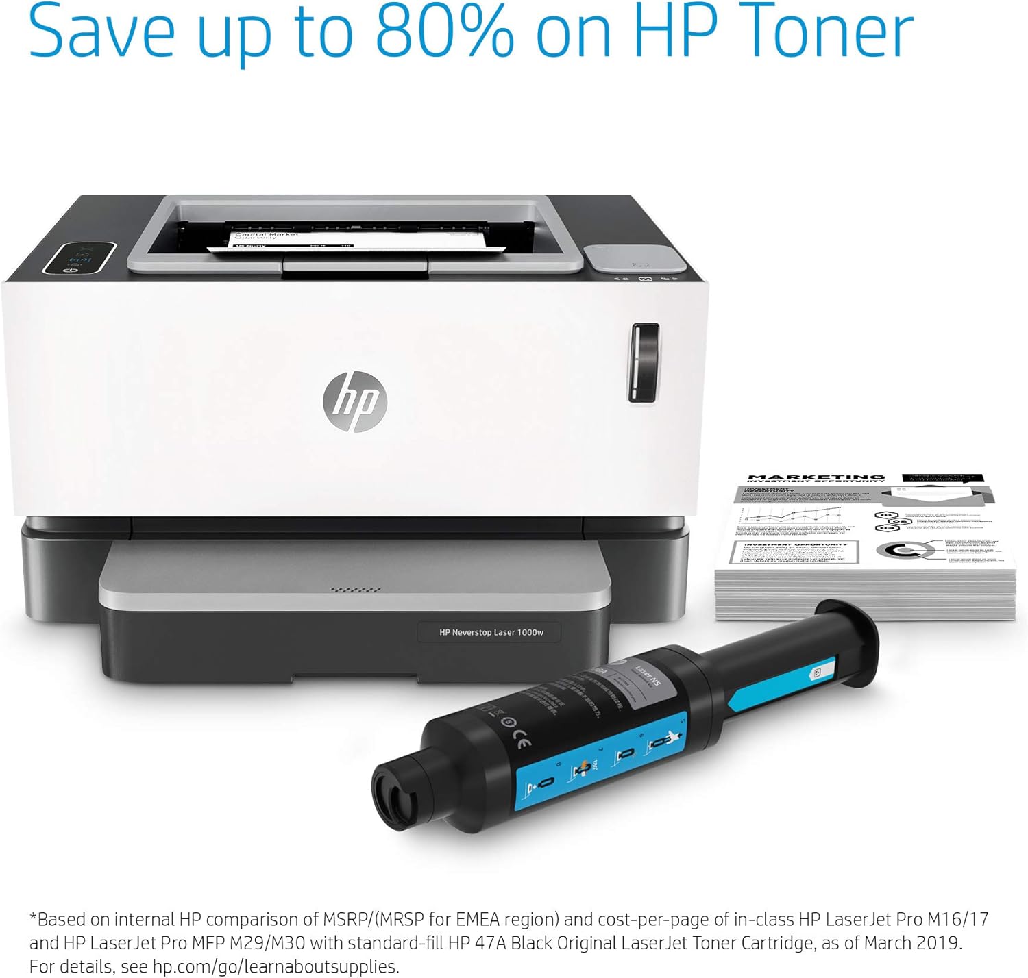 hp neverstop laser 1000w printer cartridge