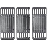 Dongftai PCBZ0A (3-Pack) 6 1/4 inch wide adjustable grill grate Replacement for BBQ Grills Gas Eletric Grills, universal grill grates Extend from 14" up to 20" L