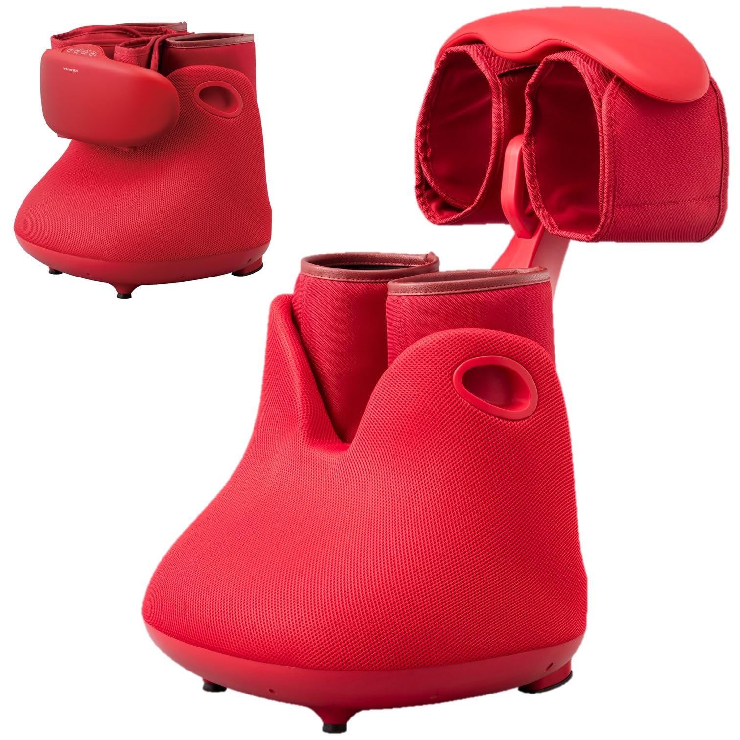 ‎THRIVE MD-8761 フットマッサージャー レッド スライヴの商品画像