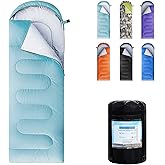 ORTHOMTEX Sleeping Bags for Adults,Kids & Girls-Warm & Cold Weather Lightweight Waterproof Sleeping Bag Backpack with Compact Bag,Great for 3-4 Seasons Hiking,Camping and Outdoor