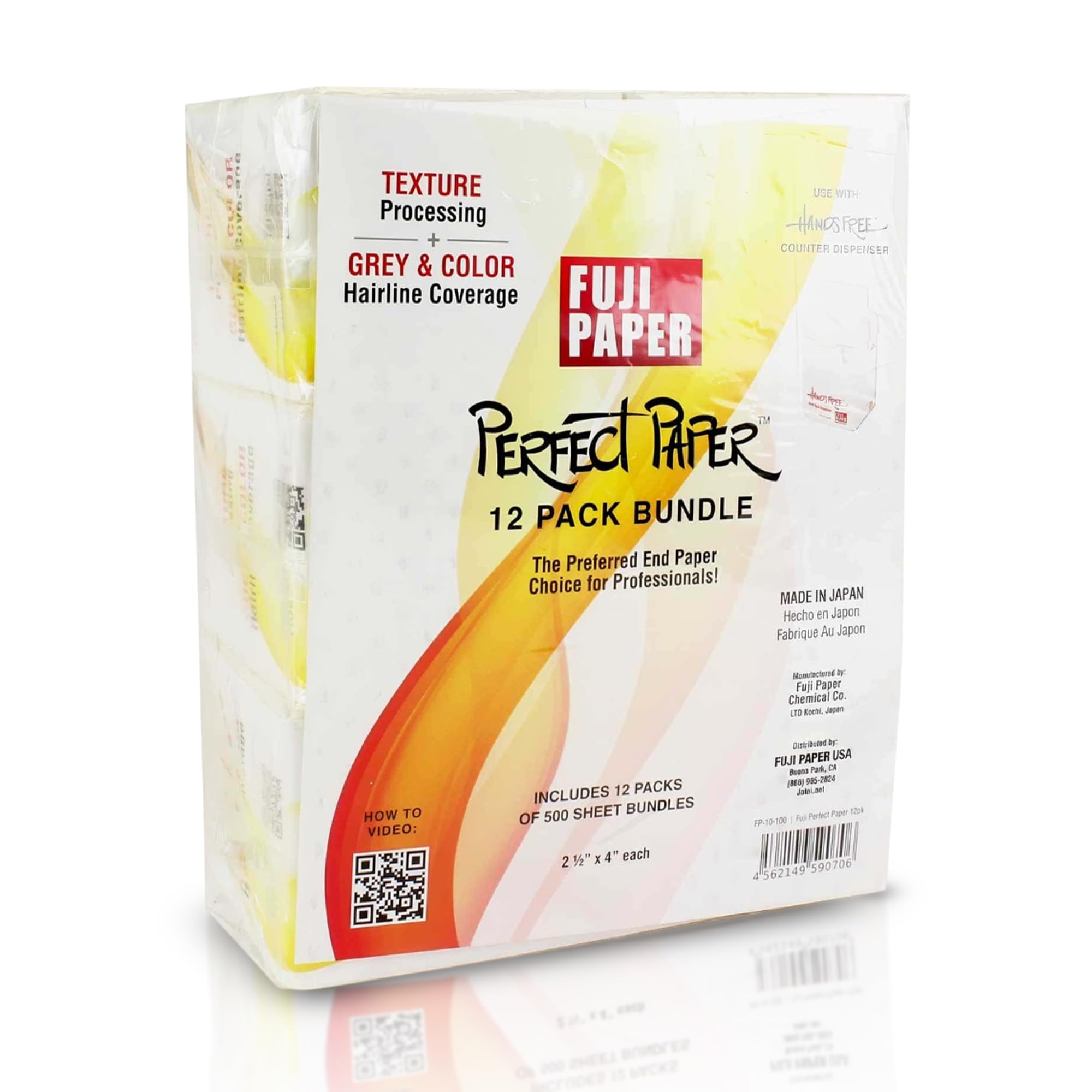 Jatai Fuji Perfect Paper The Ultimate Perm end Paper For Unisex 12 Pc Paper