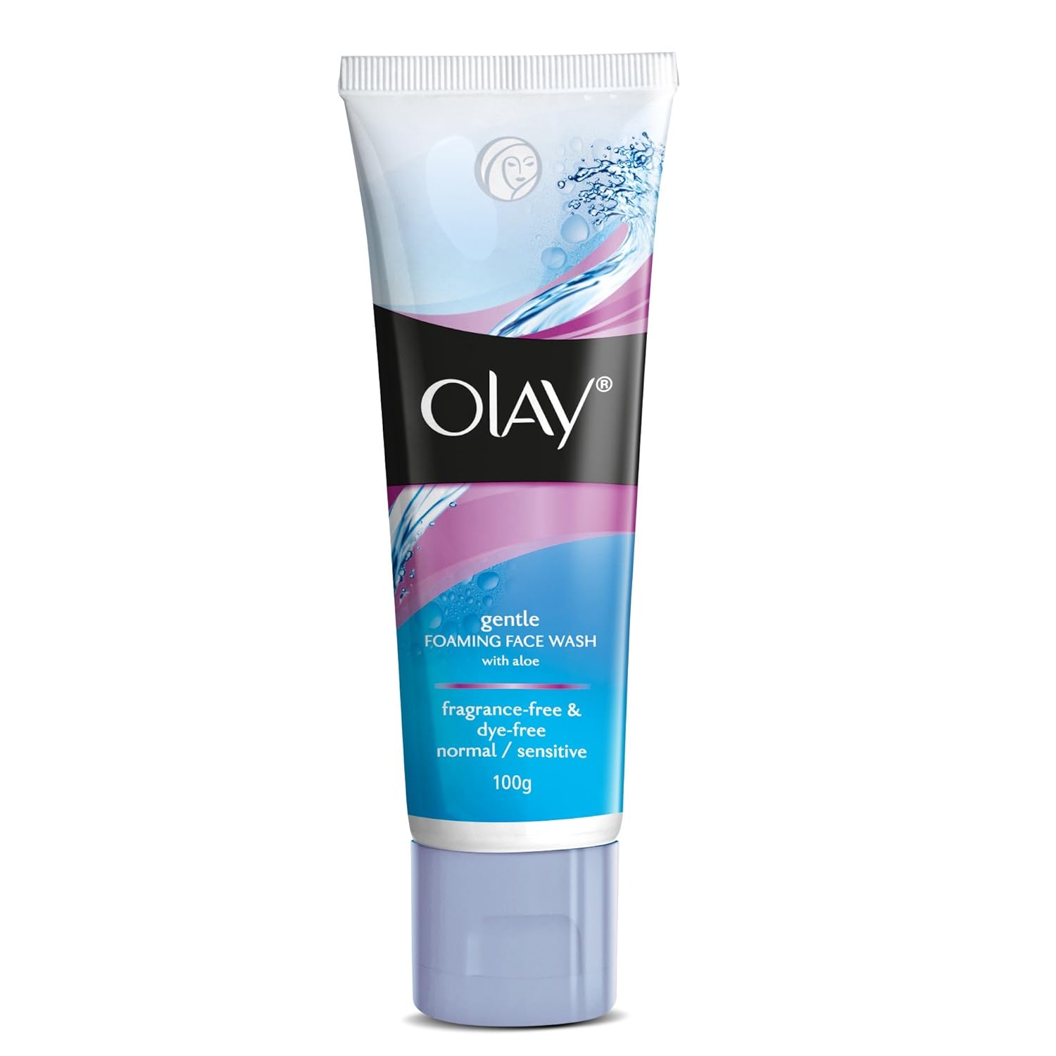 olay foaming face wash sensitive