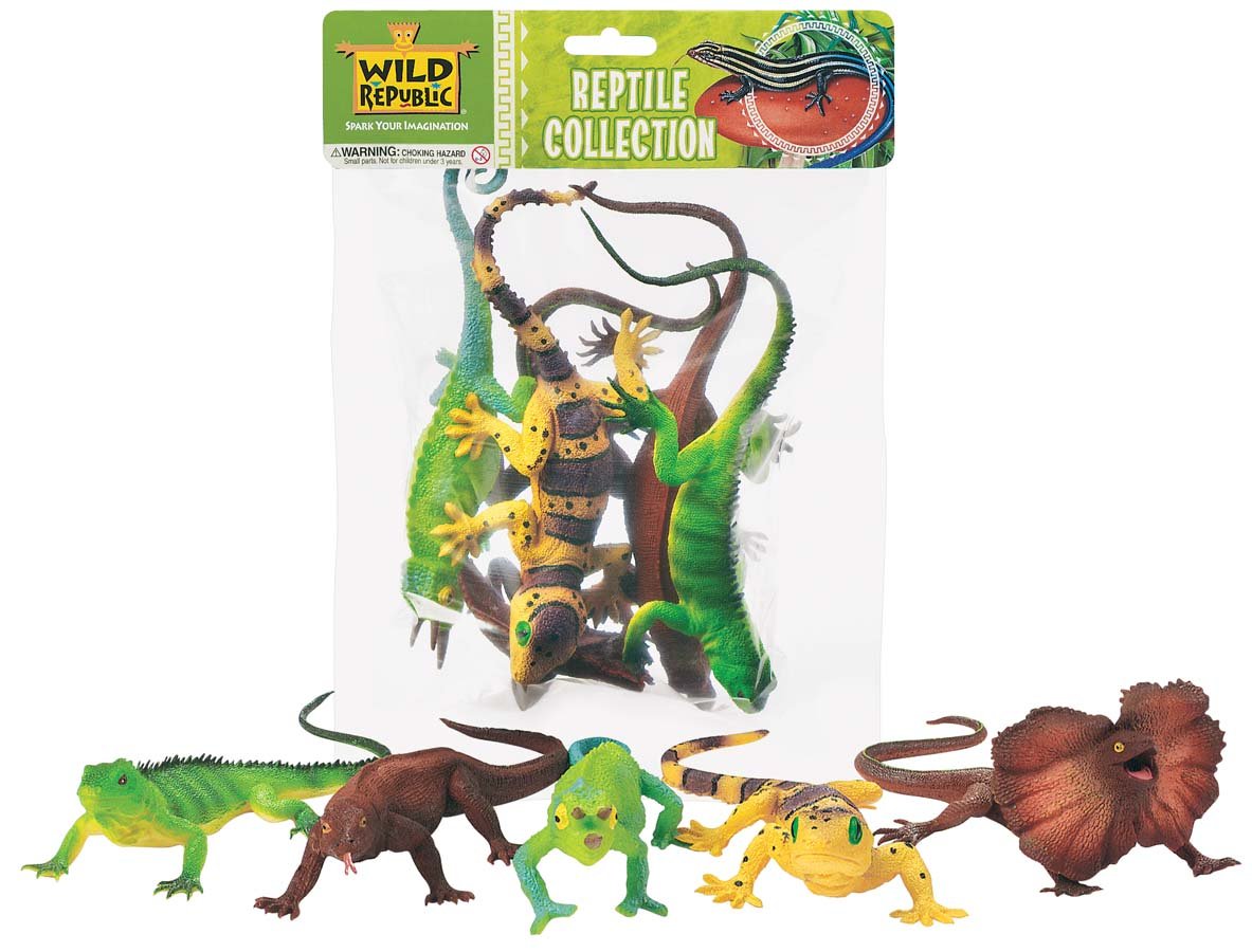 Wild Republic Polybag Reptile 5 Pieces Toys & Games