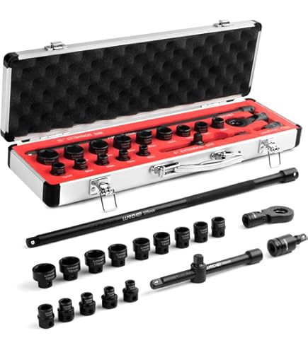 アブソリュート15P Astro Pneumatic Nano Impact Socket Sets Metric- 15pc 1/2