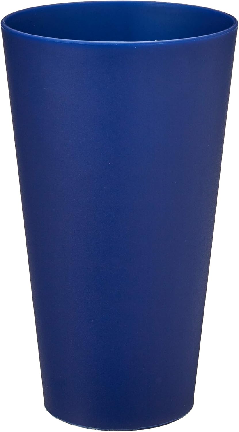 CreativeWare CH623NY 13 Piece My First Dorm/Apartment Plastic Dish Set, Navy: Dinnerware Sets: Kitchen & Dining