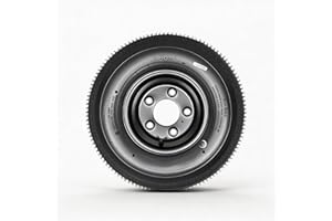 4.80-8 4.80x8 480-8 Trailer Tire and Wheel Assembly, Heavy-Duty Load Range C 6PR, 5 Lug White Modular Wheel, 8 Inch Tires for