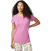 HUE Women's 3/4 Sleeve V-Neck Sleep Tee