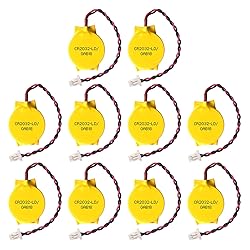 EEMB 10-Pack CMOS Battery CR2032 3V Lithium Battery