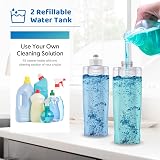 MEXERRIS Spray Mop Floor Cleaning Flat Mop 5 Microfiber Pads 2 Bottles view 4