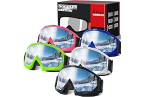 OXG Ski Snowboard Goggles for Men Women, UV Protection Ski Snow Goggles for Adult Youth Winter Snow Sports