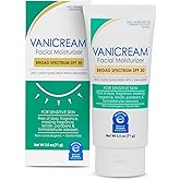 Vanicream Facial Moisturizer SPF 30 Zinc Oxide Mineral Sunscreen, 2.5 Fl Oz | Formulated without Common Irritants for Sensitive Skin, Provides Broad Spectrum Protection from UVA/UVB Rays