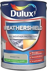 Dulux Weathershield Smooth Masonry Paint Green Ivy 5L view 2