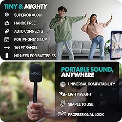 Movo Wireless Mini UC Ultra Compact Wireless
