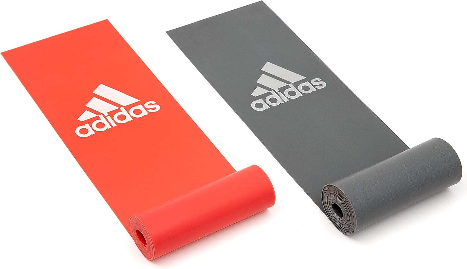 adidas Pilates Bands, Grey/Red - Image 3
