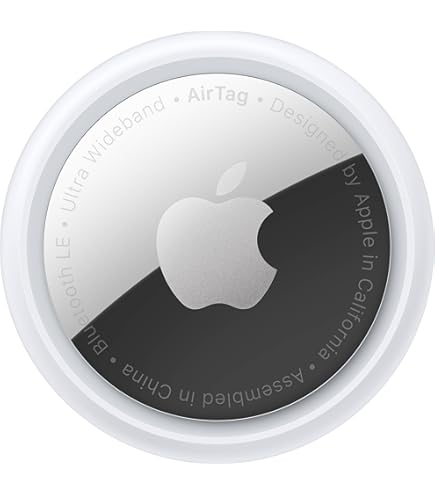 Amazon.com: Apple AirTag Tracking Device, 4-Pack with 1-Year