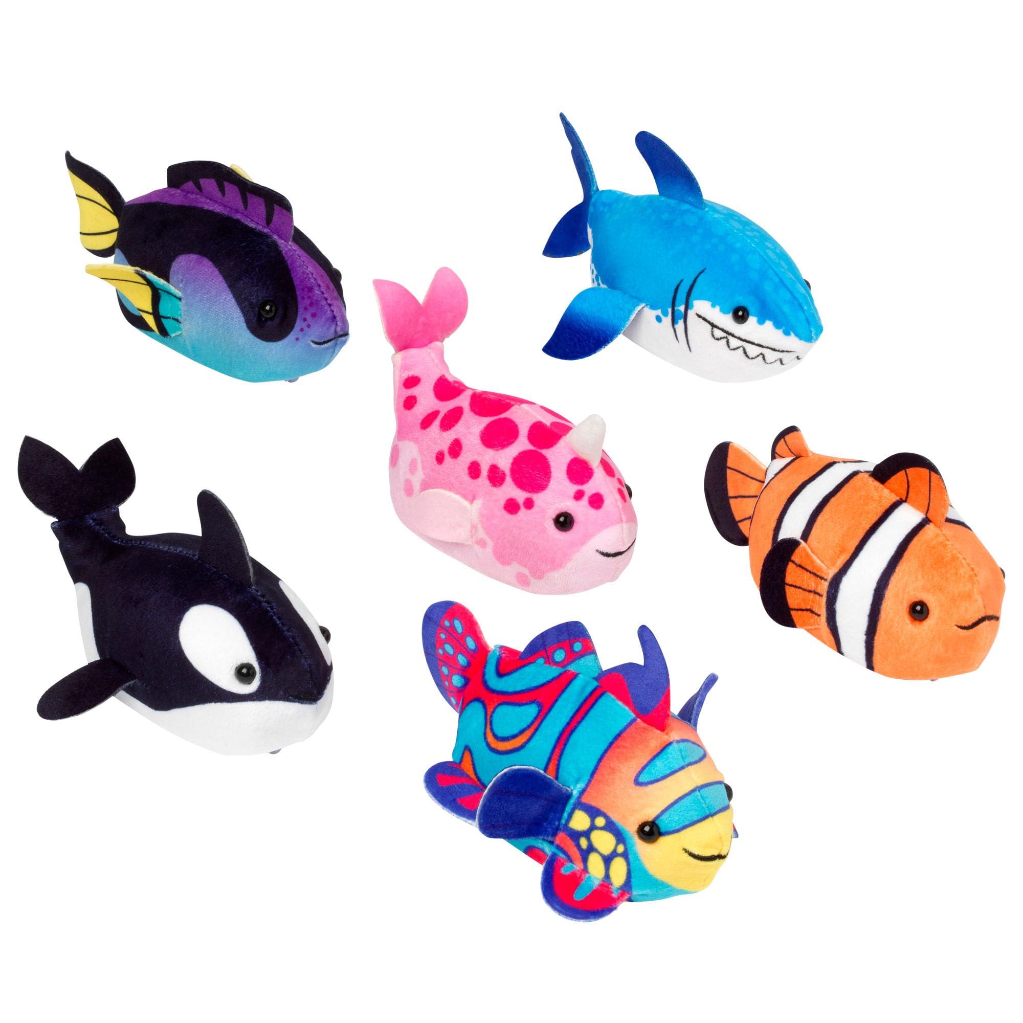 John Adams Zhu Zhu Pets | Zhu Zhu Aquarium Toy Fish (Set A Assorted - One Supplied) | Interactive, Collectible Pet with Sounds and Movement | Electronic Pets | Ages 4+
