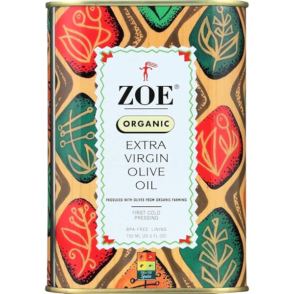 Amazon.com: ZOE Zoe Olive Oil Organic Extra Virgin 88 FZ (Pack of