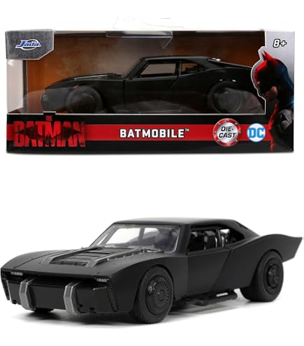 Amazon.com: Jada Toys The Batman 1:18 Scale Metal Batmobile Car