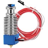 Prusa I3 MK3S+ Hotend Extruder Assembly, J-Head Print Head Kit Compatible with Prusa I3 MK3 MK3S MK3S+ 3D Printer Replacement Hot End with Thermistor &amp; Heating Wire