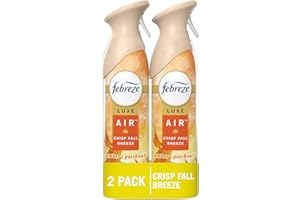 Febreze Air Freshener Spray, Odor-Fighting Room Spray, Crisp Fall Breeze Scent, 8.8oz, 2 Count