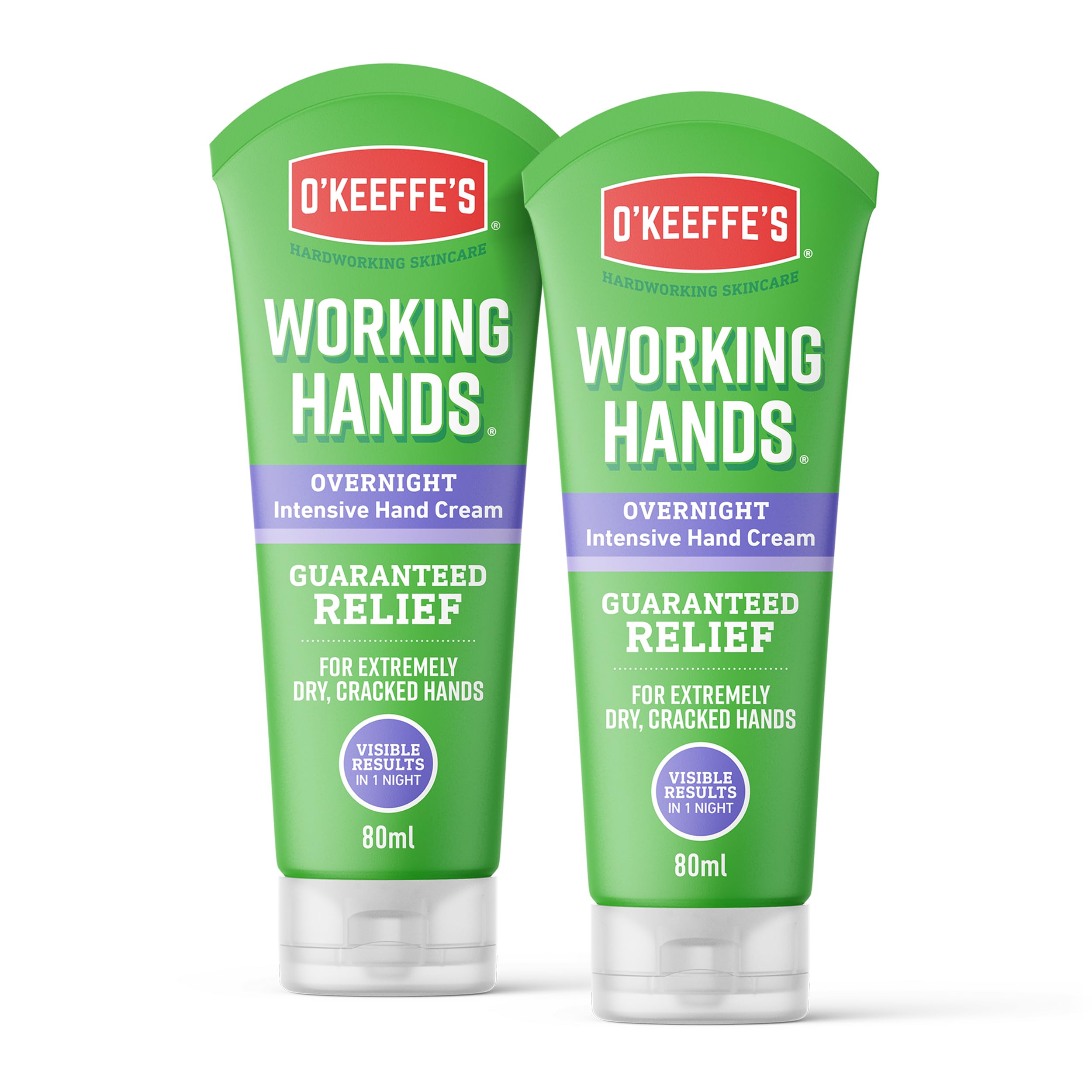 O'Keeffe's Working Hands Overnight 80ml (2 Pack)