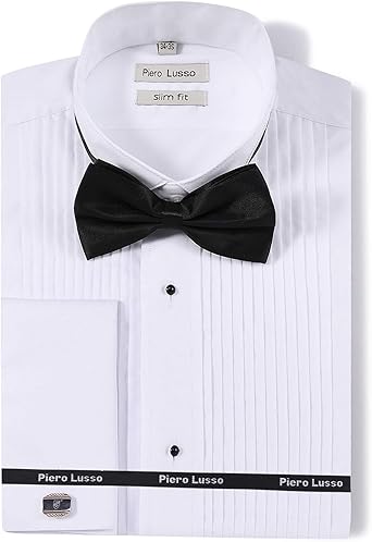 camisa social gravata borboleta