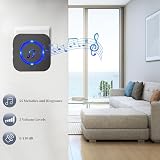 SURFOU Wireless Doorbell 400m Range Waterproof Wall Plug-in 55 Melodies view 2