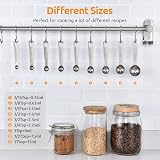 U-Taste Measuring Spoons Set of 9 18/8 Stainless Steel with Nested Handles view 2