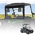 QYMOTO Axis 500 UTV Rear Windshield Water-Resistant for Hisun 500 700,Axis 500 700 750 crew Accessories,Soft Rear Window with