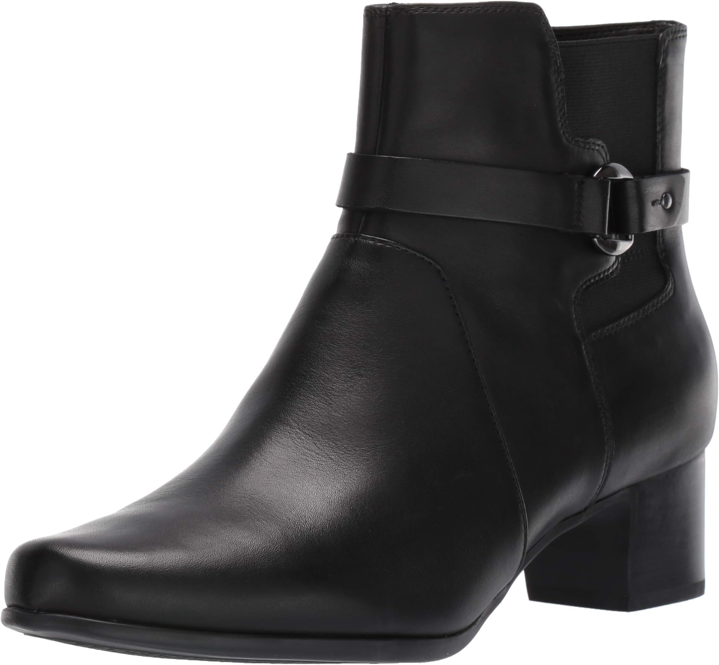 Clarks Un Damson Mid Leather Brown Boot