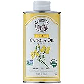 La Tourangelle, Organic Canola Oil, Expeller-Pressed Non-GMO Canola Seeds, Pesticide and Chemical Free, High Heat Neutral Coo