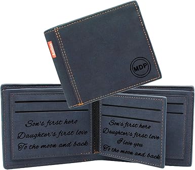 carteras de piel grabadas personalizadas