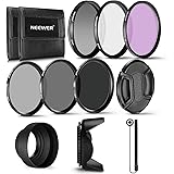 Neewer 62MM Professional UV CPL FLD Lens Filter and ND Neutral Density Filter(ND2, ND4, ND8) Accessory Kit for Pentax (K…