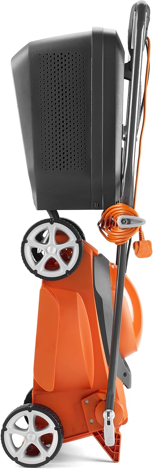 Flymo EasiStore 300R Electric Rotary Lawn Mower, 30 cm Cutting Width, 30 Litre Grass Box, Close Edge Cutting, Rear Roller - Image 5