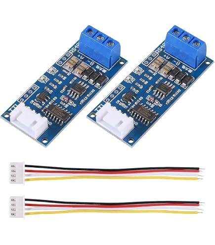 Heevhas 10x MAX485 Modul – TTL Auf RS485, 5V, Mit Terminalblock, Für Arduino & MCU-Entwicklung