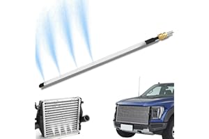 ROTTIPE High-Pressure Radiator Cleaning Wand with Quick Connector, 24" Hose 4500 PSI - Efficient Water Tank Cleaner for Car, Truck, SUV, RV, Auto Maintenance, Cooling System Flush and Detailing Tool Kit