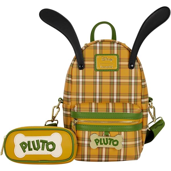 WZMPA Pluto Make-up-Tasche – Baumwoll-Leinen, Wasserdicht, 23 X 17 Cm – Süßes Fan-Geschenk Für Pluto-Liebhaber