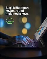 Belkin Pro iPad Keyboard Case with Magnetic Stand Backlit Keyboard for iPad Air view 4