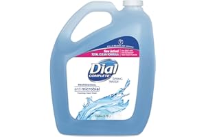 Dial Professional 15922EA Foaming Hand Wash, Spring Water, 1 gal Bottle