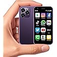 Becindy Mini Smartphone XS15,3G 3.0 Inch HD 2GB+16GB Android 8.1 1000mAh Dual Sim Quad Core Mini Phone Child Gift Small Phone Student Pocket Cellphone(Purple)