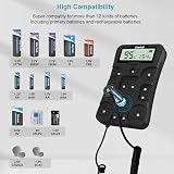 DLYFULL Universal Battery Tester LCD Display Voltage & Capacity view 2