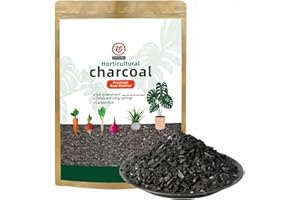ZFYOUNG Organic Activated Charcoal for Garden - Garden Organic Horticultural Charcoal and Greenhouse Made from by-Products Pure Hardwood for Growing and Gardening Plants 300g Bags