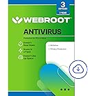 Webroot Antivirus Software 2025 | 3 Device | 2 Year Download for PC/Mac