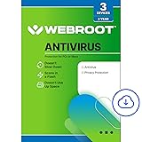 Webroot Antivirus Software 2025 | 3 Device | 2 Year
