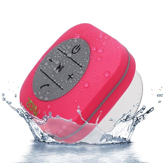  Zdw Bluetooth Shower Speaker With Suction Cup