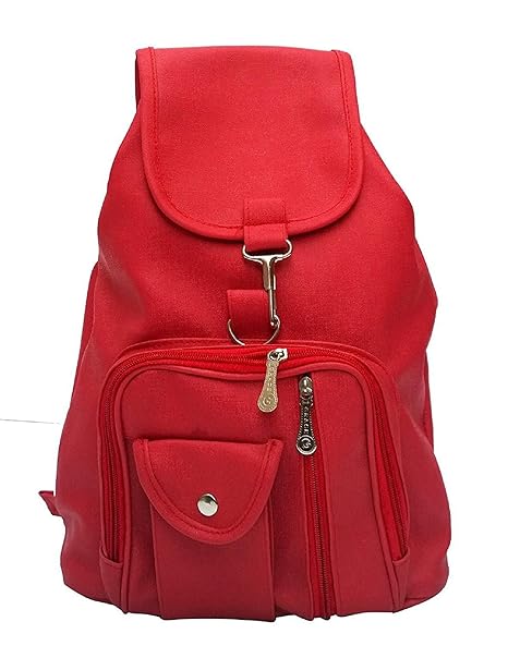 Tipton Fashion Women Backpack with Beautiful Red Color in New Model I-3