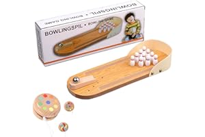 Mini Desktop Bowling Set Wooden Bowling Tabletop Game Office Home Bowling Alley The New Choice for Family Entertainment, Suit