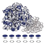 HARFINGTON 100PCS Grommets Eyelets 1/5 Inch