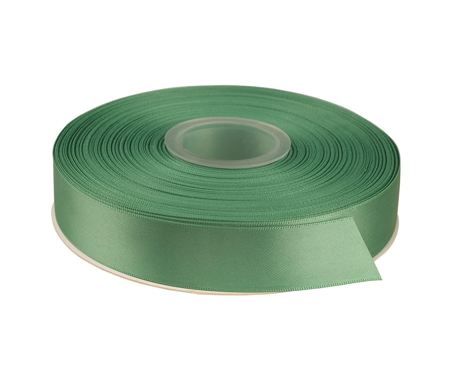 AVANAVA 25mm Wide Double Face Satin Ribbon - 45 Meters (564-Biscay Green)