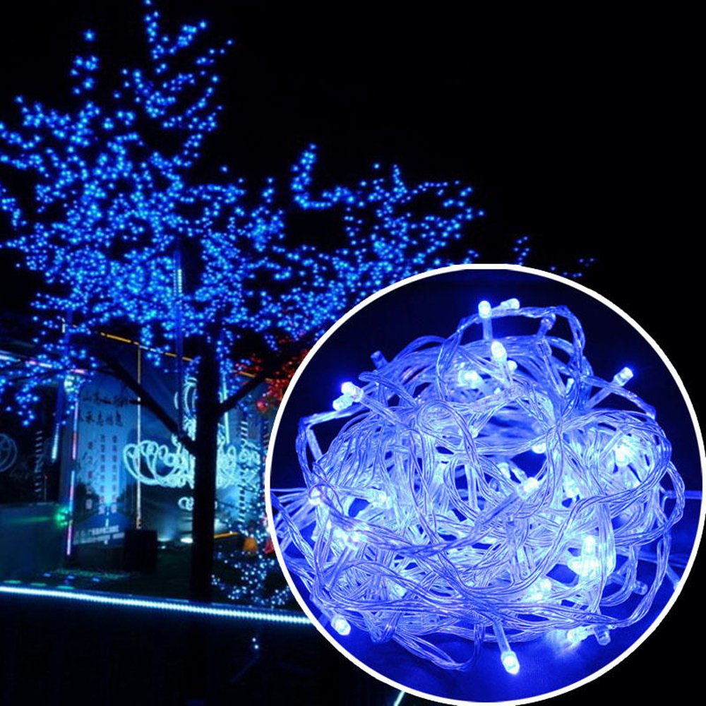 Autolizer 200 Led Blue Fairy String Lights Lamp For Xmas Tree Holiday Wedding Party Decoration Halloween Showcase Displays Restaurant Or Bar And Home Garden Control Up To 8 Modes On Galleon Philippines